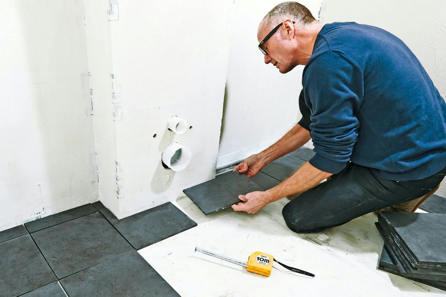 Kuinka paljon laattoja tarvitaan?